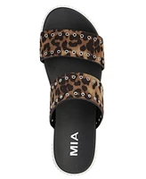 Mia Women's Lexi Round Toe Slide Sandals