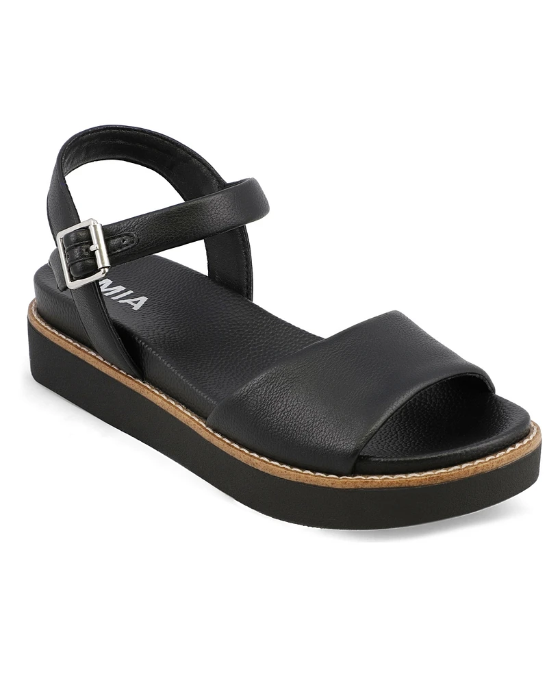 Mia Women's Nari Round Toe Casual Sandals