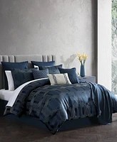 Hallmart Collectibles Orwell 14-Pc. Comforter Set, Queen, Exclusively at Macy's