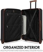 Elle Luxe Journey 3-Piece Expandable Retro Spinner Luggage Set