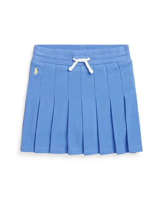 Polo Ralph Lauren Toddler and Little Girls Pleated Stretch Mesh Skort