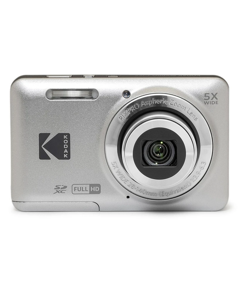 Kodak Pixpro FZ55 Friendly Zoom Digital Camera, Silver