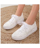 Elise Lace Bridal Sneakers