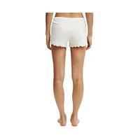 Cotton On Women's Pointelle Rose Short