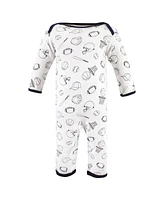 Hudson Baby Boys Cotton Coveralls