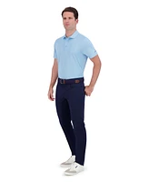 Ben Sherman Men's Golf Tonal Diamond Jacquard Sports Fit Polo Shirt