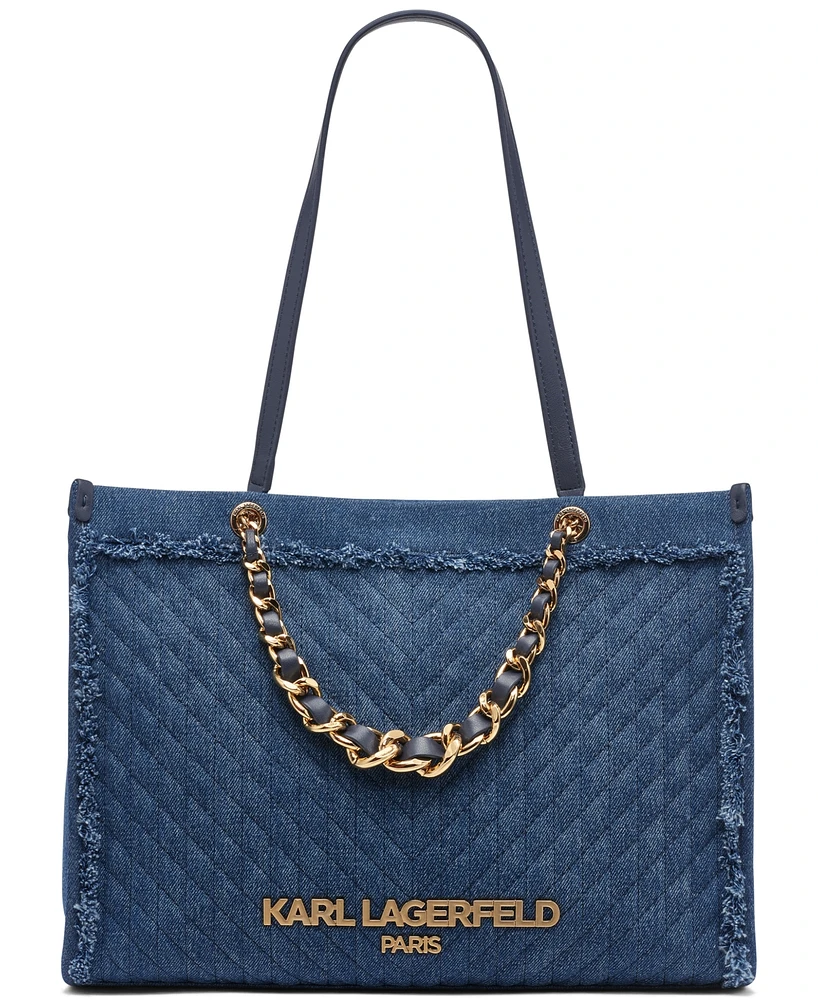 Karl Lagerfeld Paris Savoie Large Tote Bag