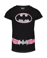 Justice League Toddler Girls Dc Comics 4 Pack T-Shirts to (2T - 18-20)