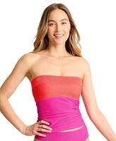 Tommy Bahama Women's Colorblocked Convertible Bandini Top