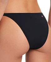 Red Carter Women's Braid-Trim Cheeky Bikini Bottoms
