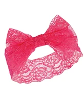 Hudson Baby Baby Girls Hudson Headbands 5pk, Pink Coral, 0-24 Months