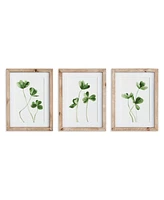 Clover Cuttings Petite Prints, Set Of 3