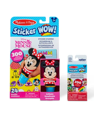 Melissa and Doug Sticker Wow Disney Minnie Mouse Bundle