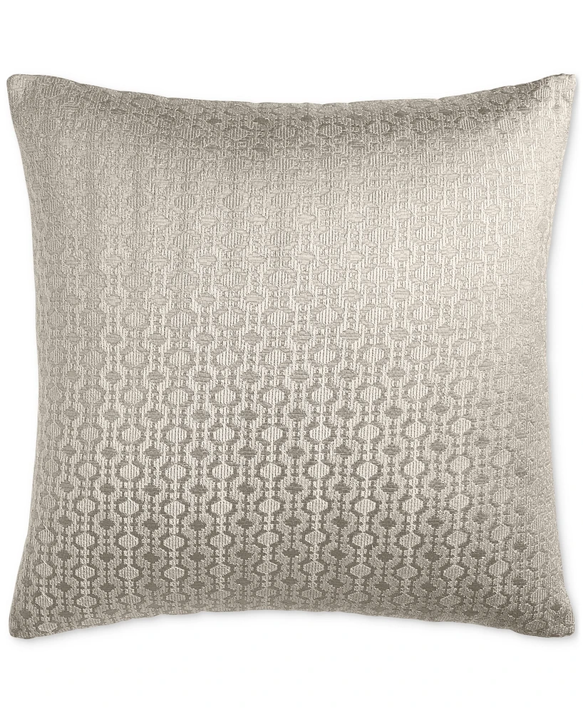 Hotel Collection Chrome Geo Decorative Pillow, 18" x 18", Exclusively at Macy's