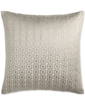 Hotel Collection Chrome Geo Decorative Pillow, 18" x 18", Exclusively at Macy's