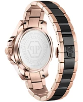Philipp Plein Men's The Skull Two-Tone Bracelet Watch 44mm