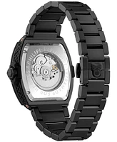 Philipp Plein Men's Automatic The Skeleton 2.0 Black Ion Plated Bracelet Watch 44mm