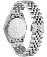 Philipp Plein Women's Date Superlative Stainless Steel Bracelet Watch 28mm