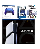 Sony PlayStation 5 Pro with Extra Controller, Gamer Starter Kit and MightySkins Decal Voucher Plus 2 Year Cps Extended Warranty