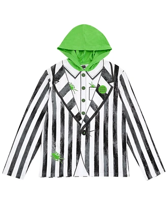 Beetlejuice Boys Matching Family Cosplay Pullover Costume Hoodie