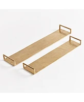 Elora Decorative Narrow Trays Set of 2