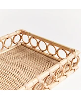 Ninette Rectangular Decorative Trays Set of 2
