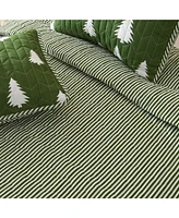 Linery & Co. Lodge Microfiber Quilt Set with Shams