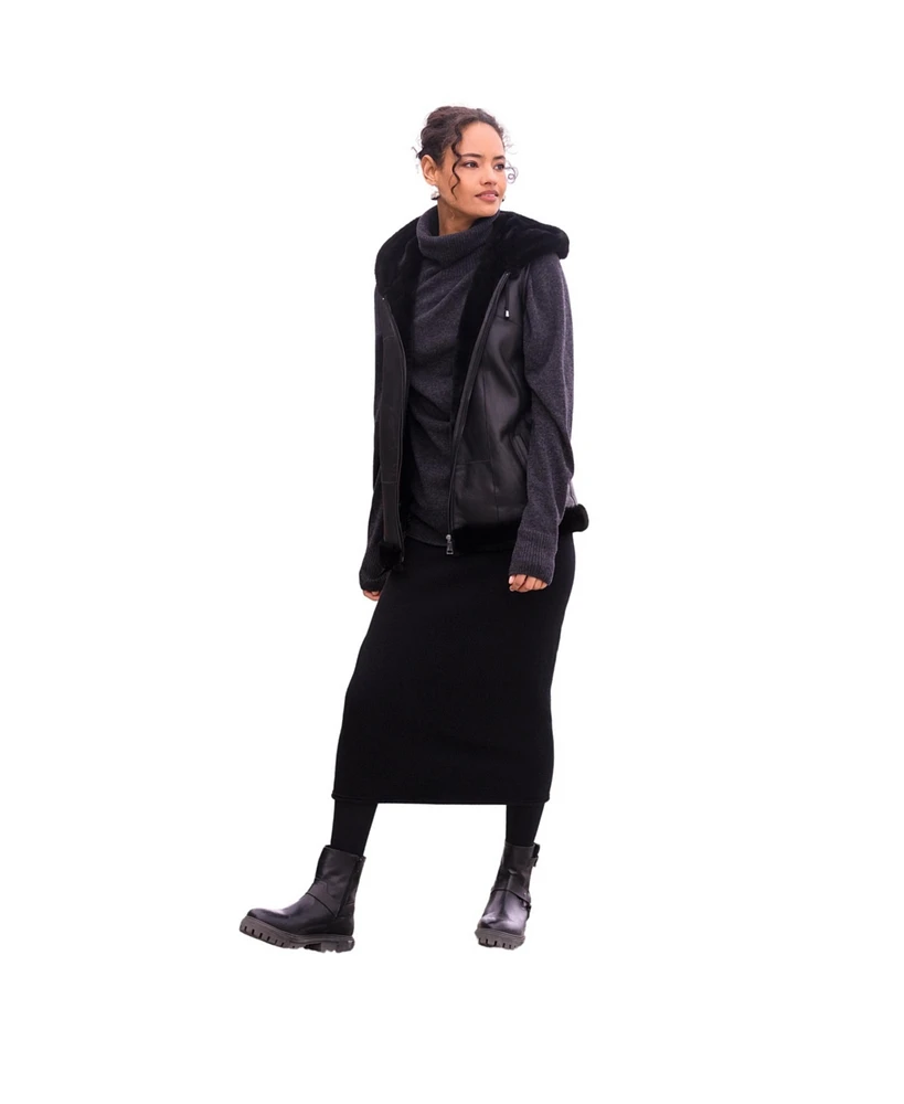 Celtic & Co. Women's Geelong Wool Midi Skirt