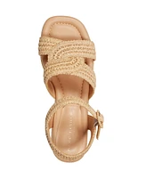 Marc Fisher Ltd Women's Payley Woven High Platform Wedge Sandals