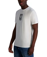 Karl Lagerfeld Paris Men's Line-Graphic Logo T-Shirt