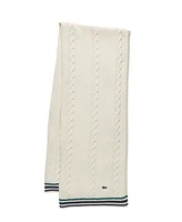 Lacoste Home Cable Cotton Throw 50" x 70"