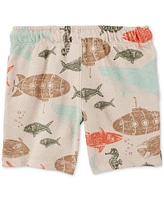 Carter's Toddler Boys Sea-Print Pull-On Shorts