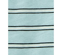 Carter's Toddler Boys Striped Slub Jersey Henley T-Shirt