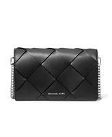 Michael Kors Jet Set Small Flap Chain Leather Crossbody