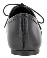 Kenneth Cole New York Women's Justice Square Toe Lace Up Flats