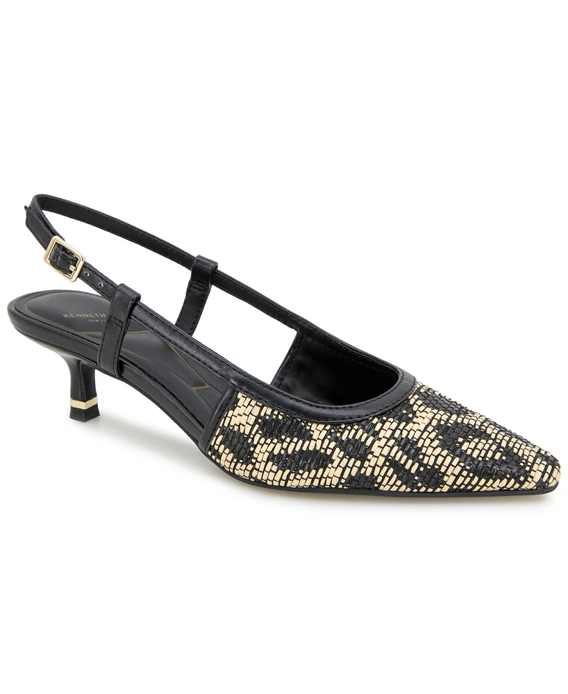 Kenneth Cole New York Women's Martha Kitten Heel Pumps