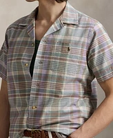 Polo Ralph Lauren Men's Classic-Fit Plaid Oxford Camp Shirt