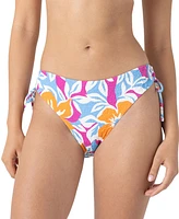 Roxy Juniors' Topanga Canyon Lace-Up Hipster Bikini Bottoms