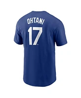 Nike Men's Shohei Ohtani Royal Los Angeles Dodgers 2025 Mlb World Tour: Tokyo Series Name Number T-Shirt