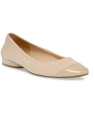 Anne Klein Women's Carlie Almond Toe Ballet Flats
