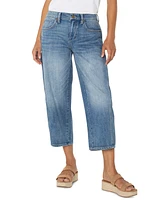 Liverpool Los Angeles Women's Mid rise Barrel Jeans