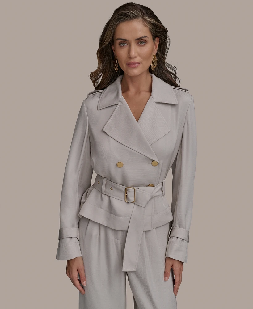 Donna Karan New York Women's Belted Jacket