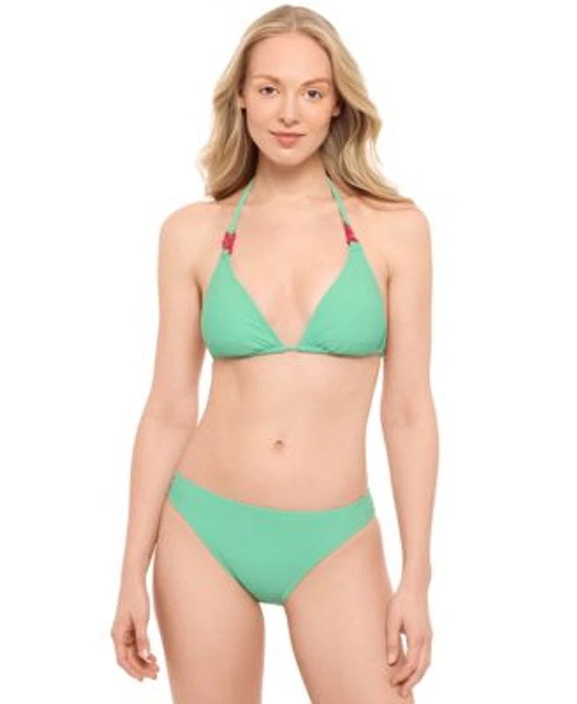 Salt Cove Juniors String Triangle Bikini Top Cheeky Hipster Bottoms Exclusively At Macys
