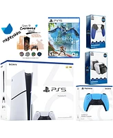 Sony Playstation 5 Slim Disc Bundle with Horizon Forbidden West, Extra