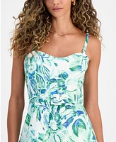 Rachel Roy Women's Wren Floral Sweetheart Mini Dress
