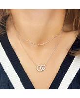 The Lovery Classic Chain Necklace 14K White Gold 18 inches