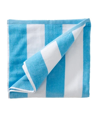Linery & Co. Oversized Cotton Cabana Beach Towel, 35" x 70"