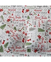 Linery & Co. Holiday Printed Microfiber Quilt Set With Shams