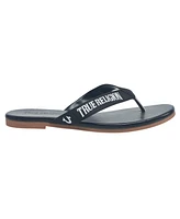 True Religion Ladies Doja Logo Thong Sandal