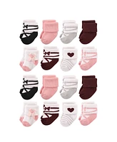 Hudson Baby Boys Cotton Rich Terry Socks -Pack